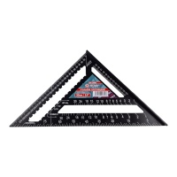 Угольник плотницкий 300 мм, 12", алюминиевый, метрический, "MAXIMUM" MX 13896