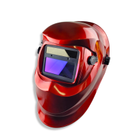 Сварочная маска хамелеон, автоматическая, красная, "MAXIMUM" MX 06638 (в упаковке).