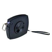 рулетка измерительная  геодезическая черная с железной лентой, 20 м, "maximum" mx 11120 оптом