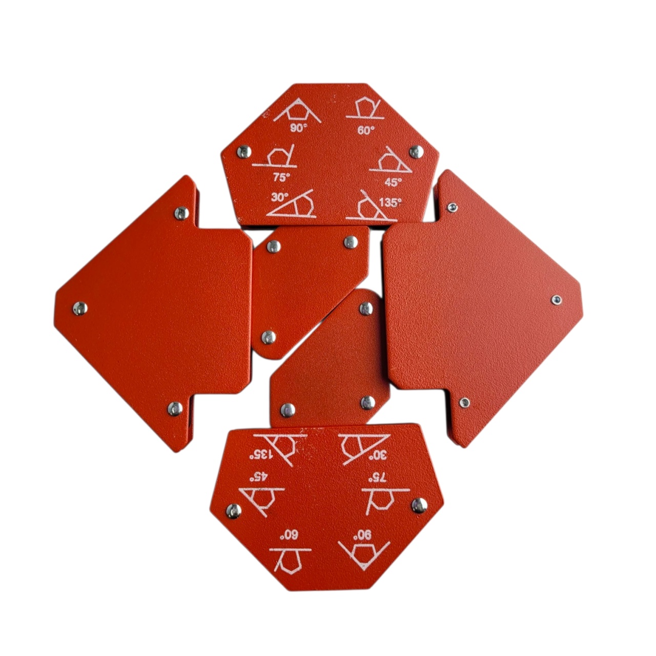 магнитные уголки для сварки, 6 шт., "maximum" mx 46078 (10185) оптом